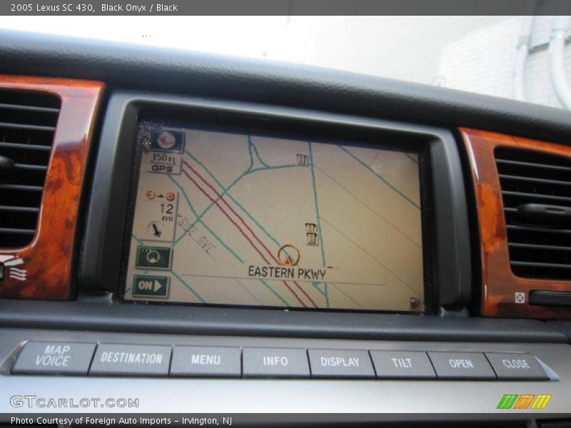 Black Onyx / Black 2005 Lexus SC 430