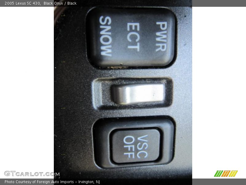 Black Onyx / Black 2005 Lexus SC 430