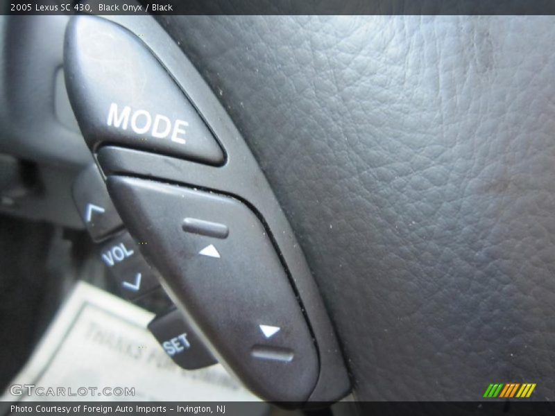 Black Onyx / Black 2005 Lexus SC 430