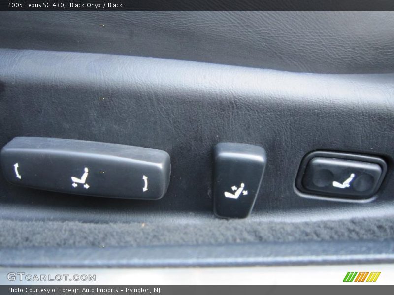 Black Onyx / Black 2005 Lexus SC 430