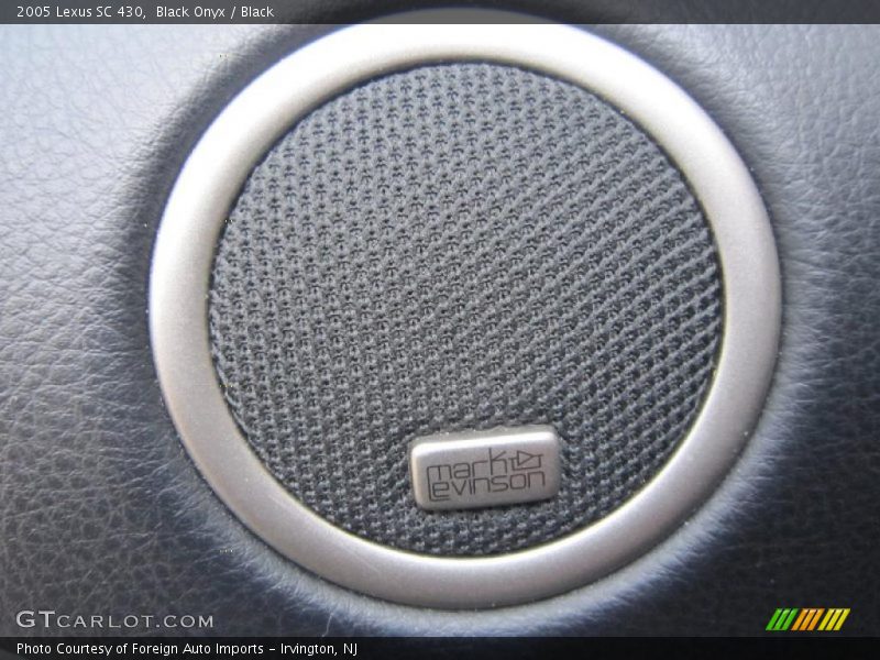Black Onyx / Black 2005 Lexus SC 430