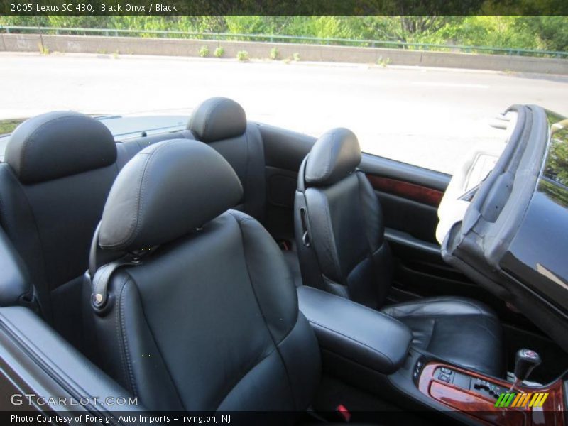 Black Onyx / Black 2005 Lexus SC 430