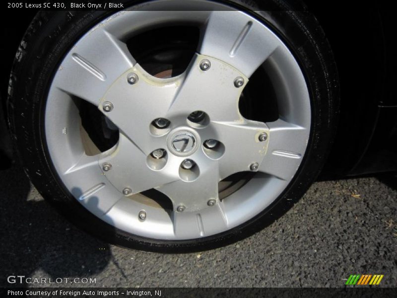 Black Onyx / Black 2005 Lexus SC 430