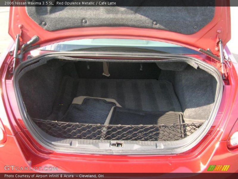 Red Opulence Metallic / Cafe Latte 2006 Nissan Maxima 3.5 SL