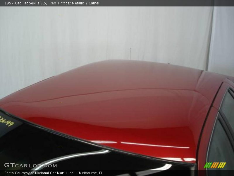 Red Tintcoat Metallic / Camel 1997 Cadillac Seville SLS