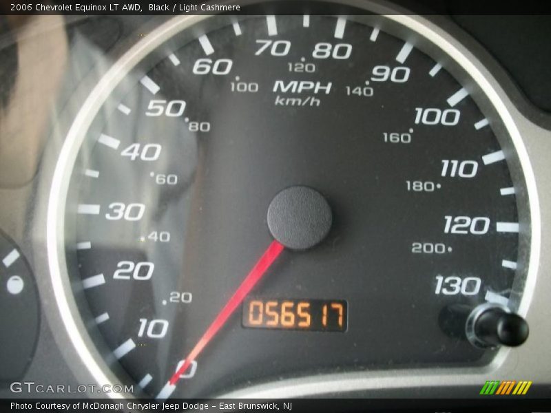 Black / Light Cashmere 2006 Chevrolet Equinox LT AWD