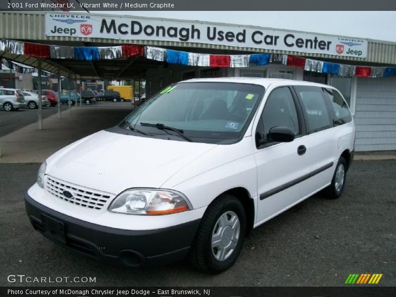 Vibrant White / Medium Graphite 2001 Ford Windstar LX