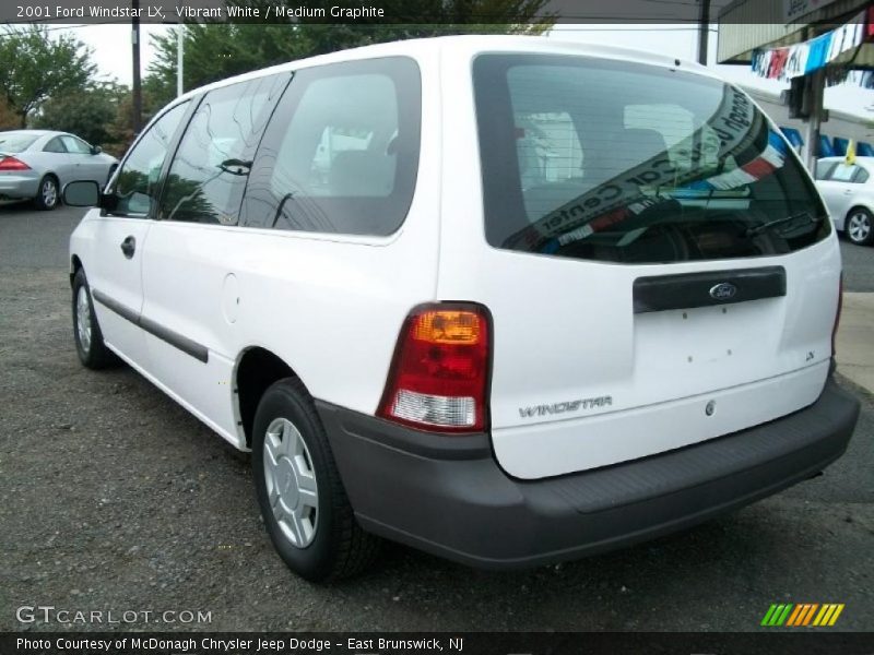 Vibrant White / Medium Graphite 2001 Ford Windstar LX