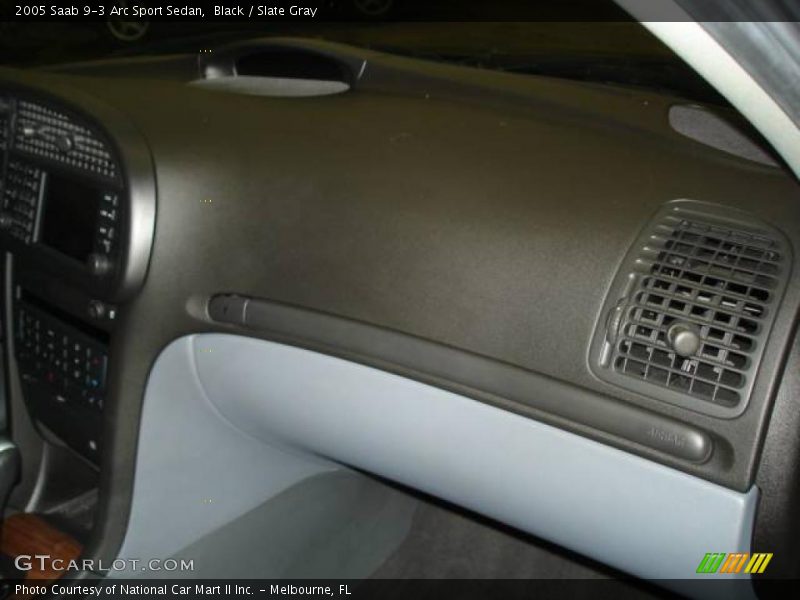 Black / Slate Gray 2005 Saab 9-3 Arc Sport Sedan