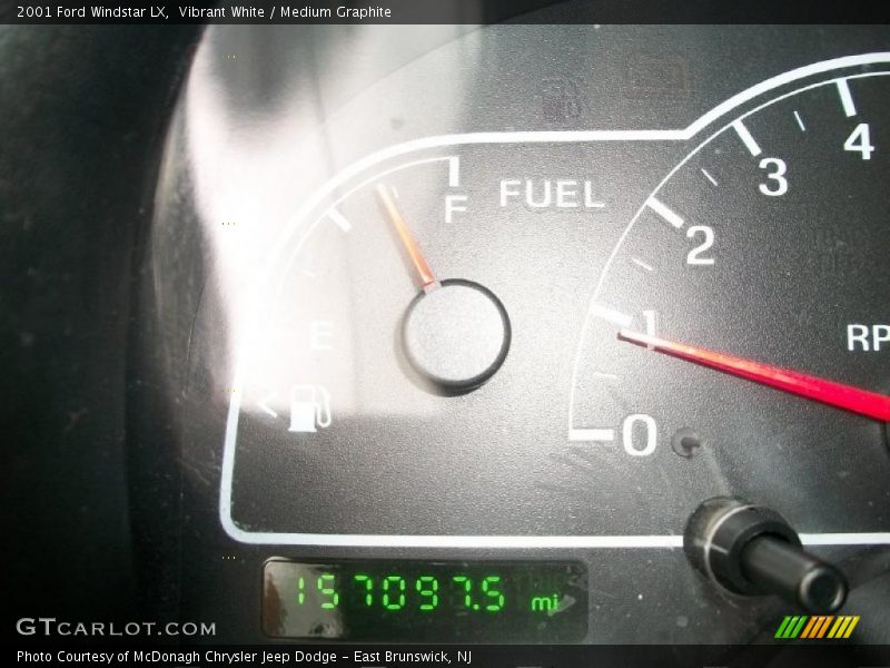 Vibrant White / Medium Graphite 2001 Ford Windstar LX