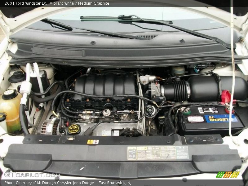 Vibrant White / Medium Graphite 2001 Ford Windstar LX