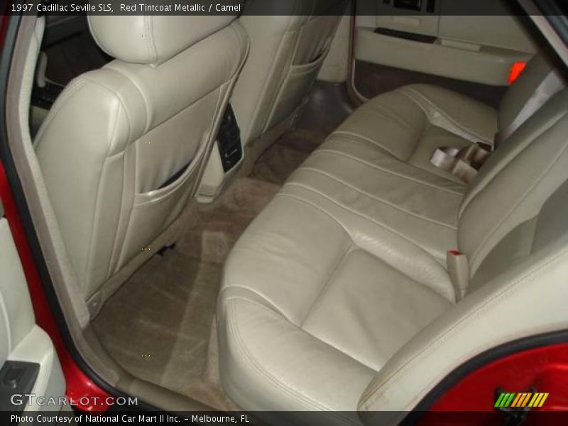 Red Tintcoat Metallic / Camel 1997 Cadillac Seville SLS