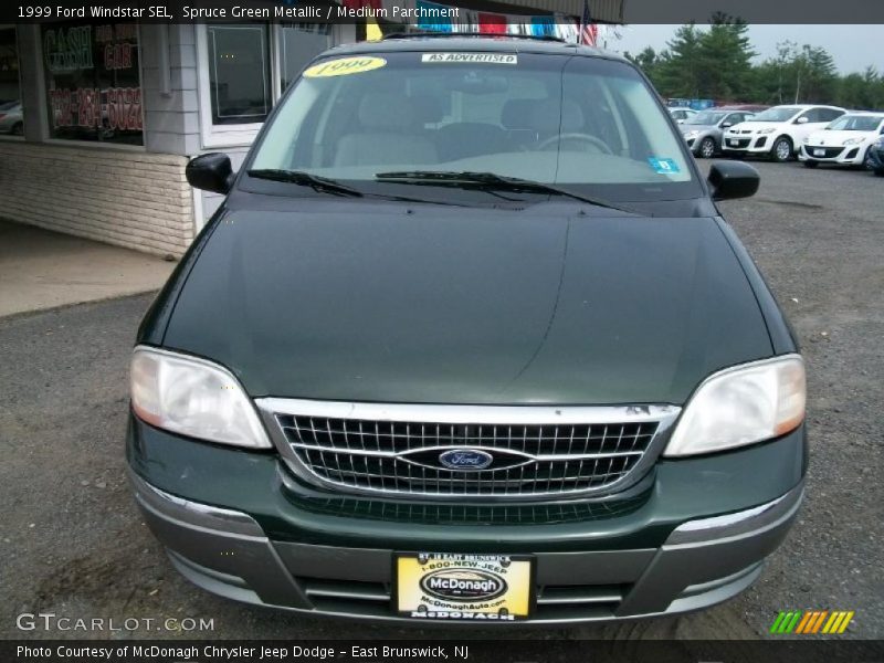 Spruce Green Metallic / Medium Parchment 1999 Ford Windstar SEL