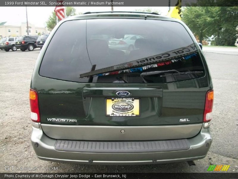 Spruce Green Metallic / Medium Parchment 1999 Ford Windstar SEL