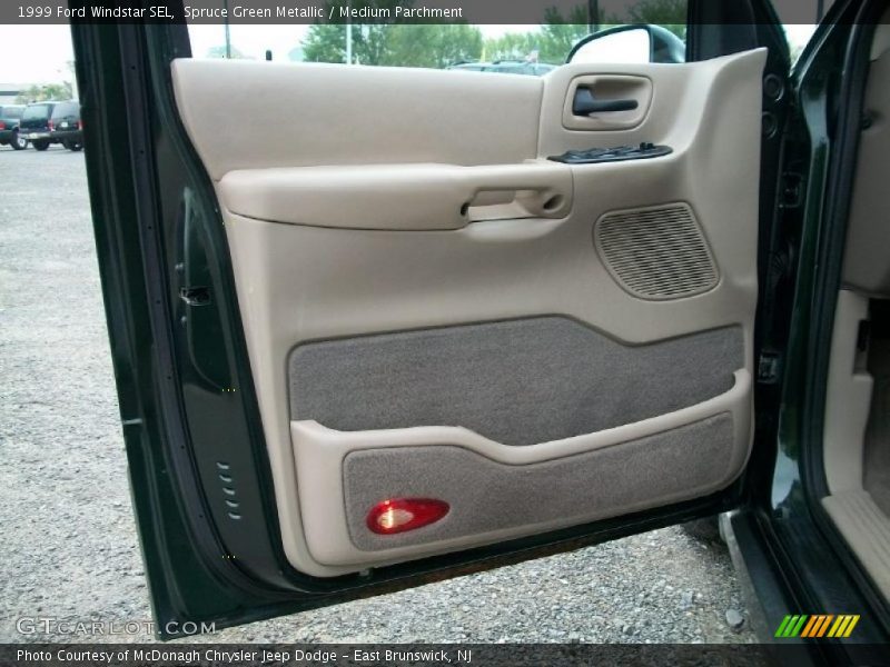 Spruce Green Metallic / Medium Parchment 1999 Ford Windstar SEL