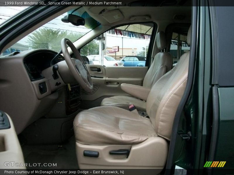 Spruce Green Metallic / Medium Parchment 1999 Ford Windstar SEL
