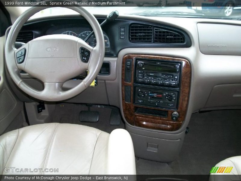 Spruce Green Metallic / Medium Parchment 1999 Ford Windstar SEL