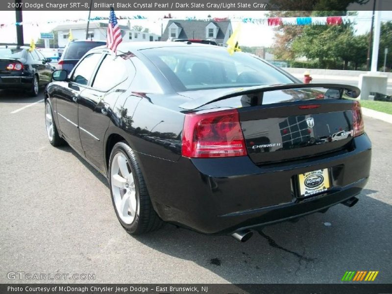 Brilliant Black Crystal Pearl / Dark Slate Gray/Light Slate Gray 2007 Dodge Charger SRT-8