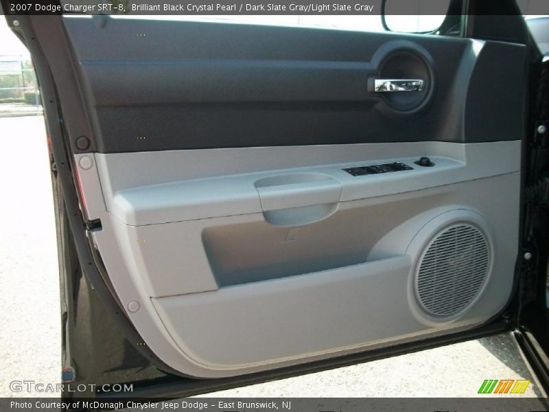 Brilliant Black Crystal Pearl / Dark Slate Gray/Light Slate Gray 2007 Dodge Charger SRT-8