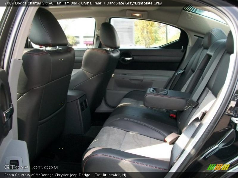 Brilliant Black Crystal Pearl / Dark Slate Gray/Light Slate Gray 2007 Dodge Charger SRT-8