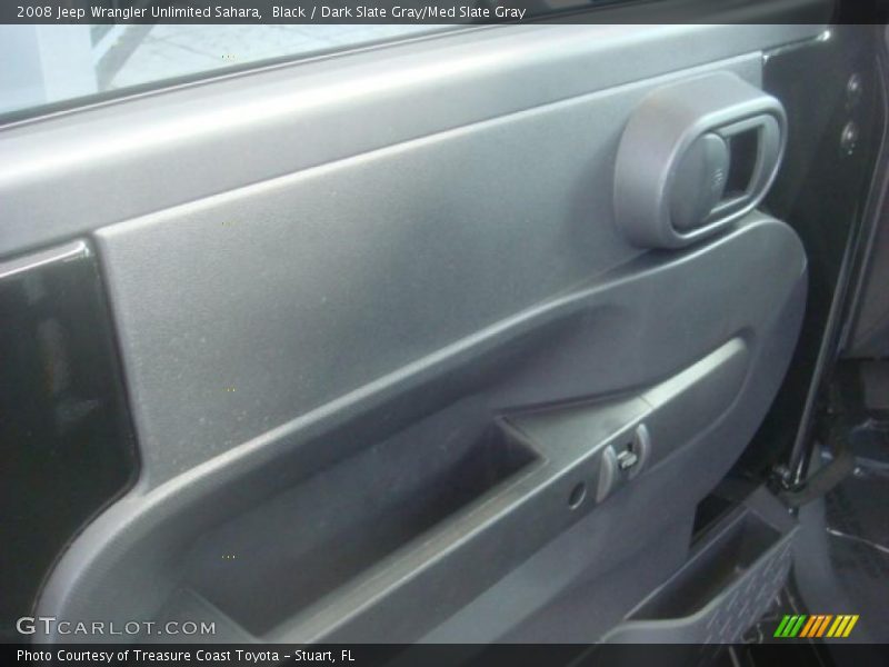 Black / Dark Slate Gray/Med Slate Gray 2008 Jeep Wrangler Unlimited Sahara