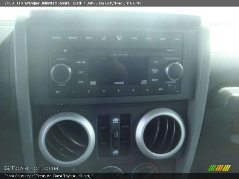 Black / Dark Slate Gray/Med Slate Gray 2008 Jeep Wrangler Unlimited Sahara