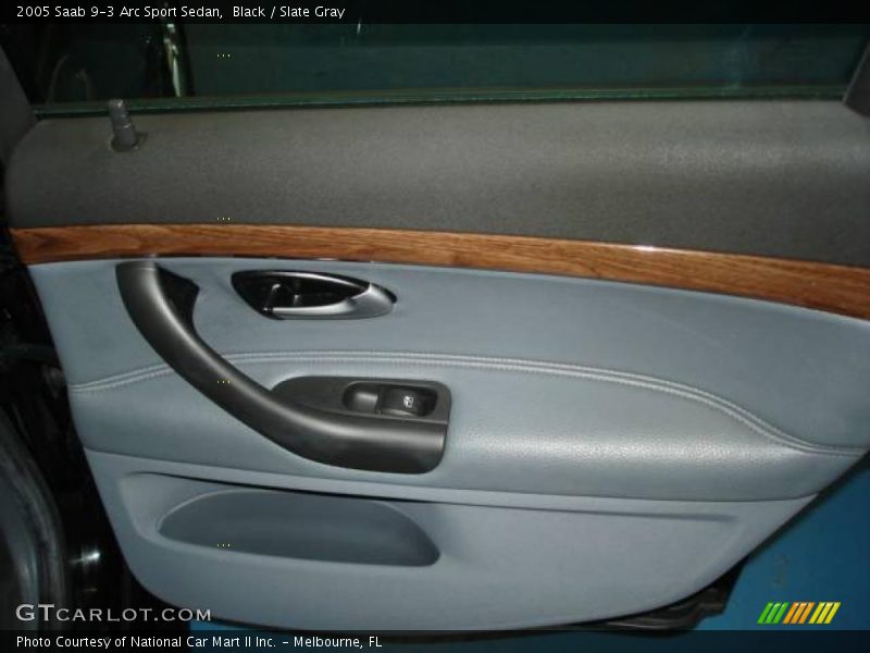 Black / Slate Gray 2005 Saab 9-3 Arc Sport Sedan
