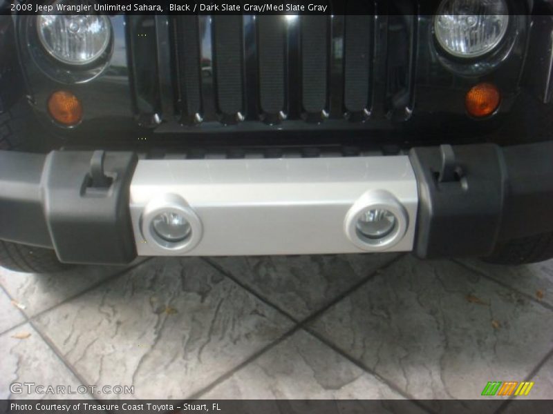 Black / Dark Slate Gray/Med Slate Gray 2008 Jeep Wrangler Unlimited Sahara