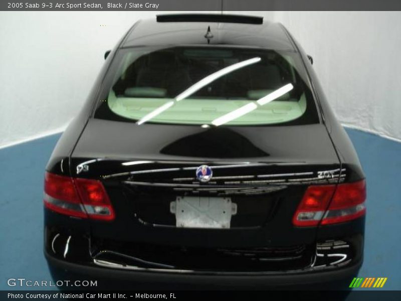 Black / Slate Gray 2005 Saab 9-3 Arc Sport Sedan