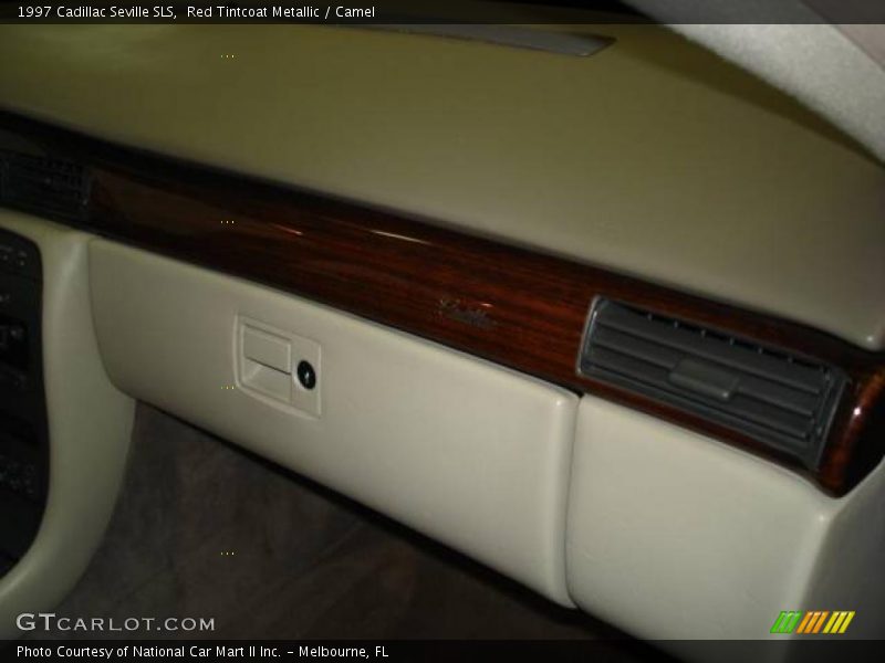 Red Tintcoat Metallic / Camel 1997 Cadillac Seville SLS
