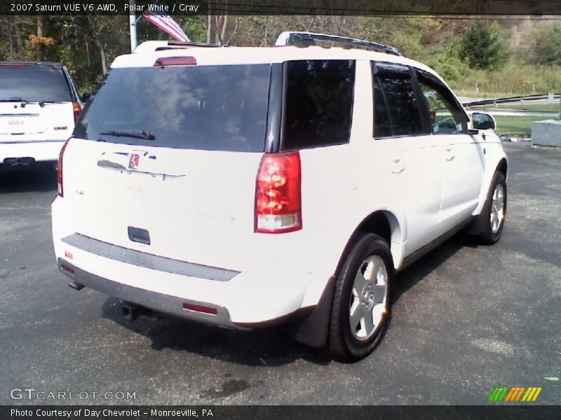 Polar White / Gray 2007 Saturn VUE V6 AWD
