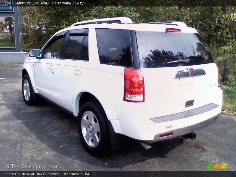 Polar White / Gray 2007 Saturn VUE V6 AWD