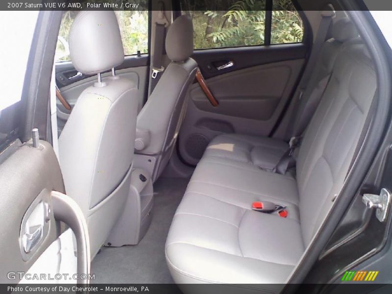 Polar White / Gray 2007 Saturn VUE V6 AWD