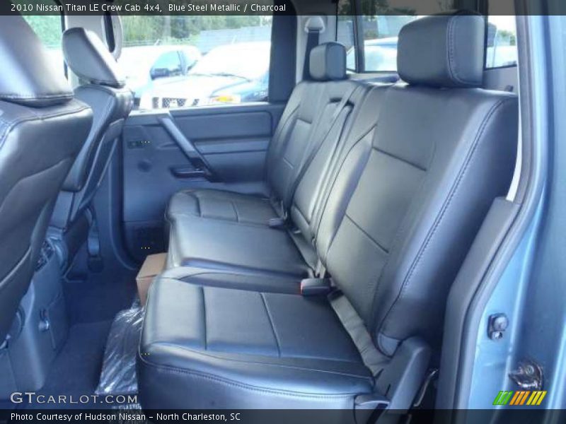 Blue Steel Metallic / Charcoal 2010 Nissan Titan LE Crew Cab 4x4