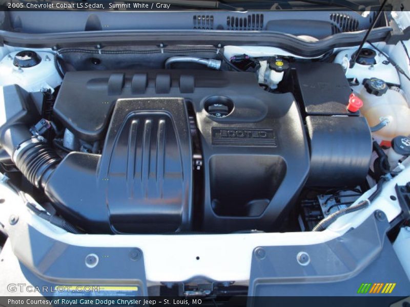 Summit White / Gray 2005 Chevrolet Cobalt LS Sedan