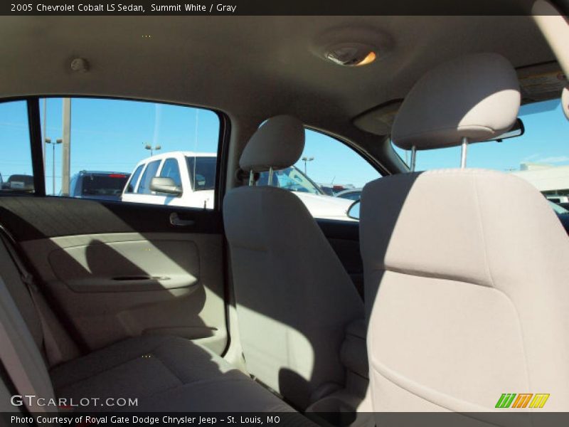 Summit White / Gray 2005 Chevrolet Cobalt LS Sedan