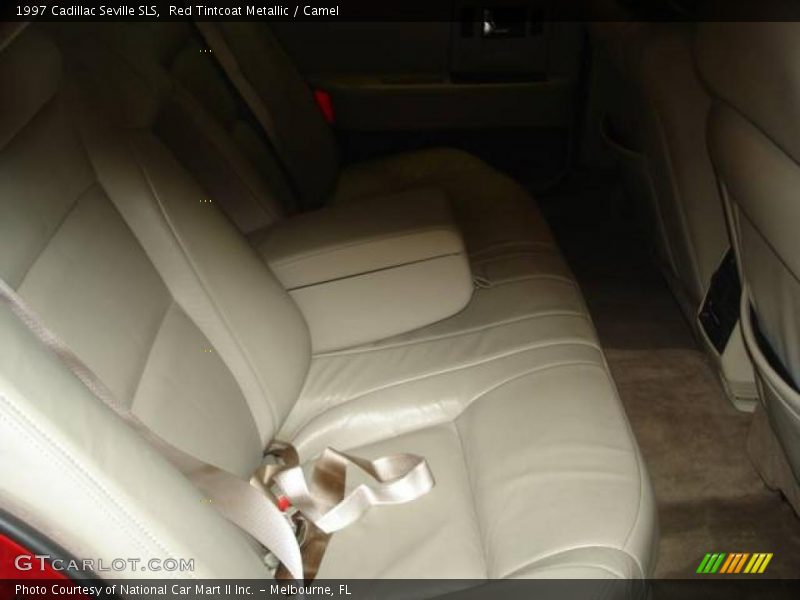 Red Tintcoat Metallic / Camel 1997 Cadillac Seville SLS