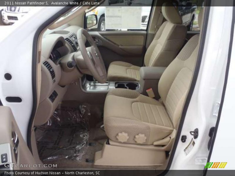 Avalanche White / Cafe Latte 2011 Nissan Pathfinder S