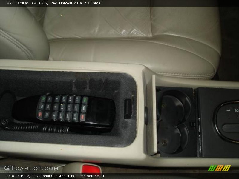 Red Tintcoat Metallic / Camel 1997 Cadillac Seville SLS