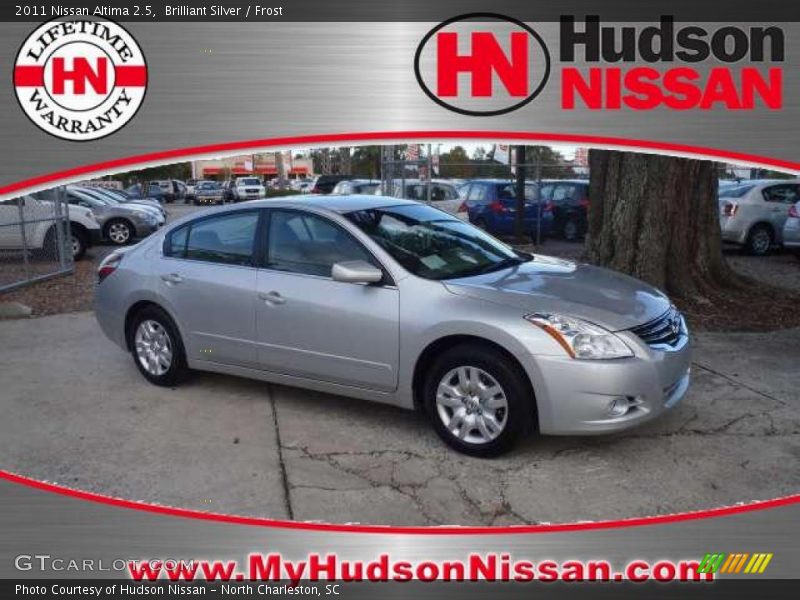 Brilliant Silver / Frost 2011 Nissan Altima 2.5