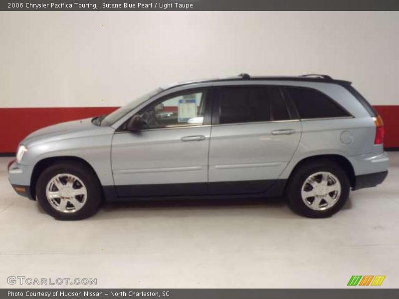Butane Blue Pearl / Light Taupe 2006 Chrysler Pacifica Touring