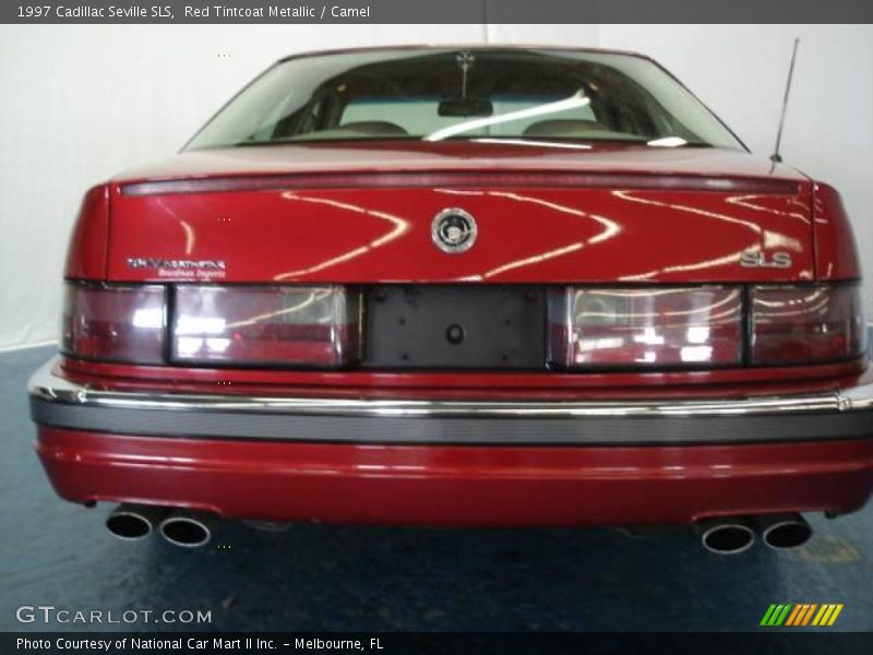 Red Tintcoat Metallic / Camel 1997 Cadillac Seville SLS