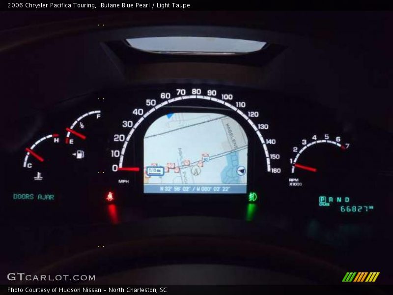 Butane Blue Pearl / Light Taupe 2006 Chrysler Pacifica Touring