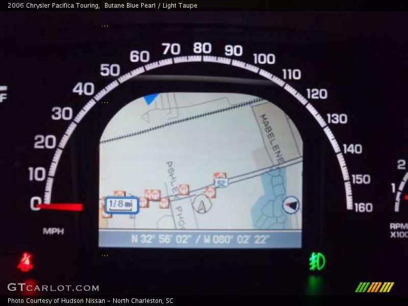 Butane Blue Pearl / Light Taupe 2006 Chrysler Pacifica Touring