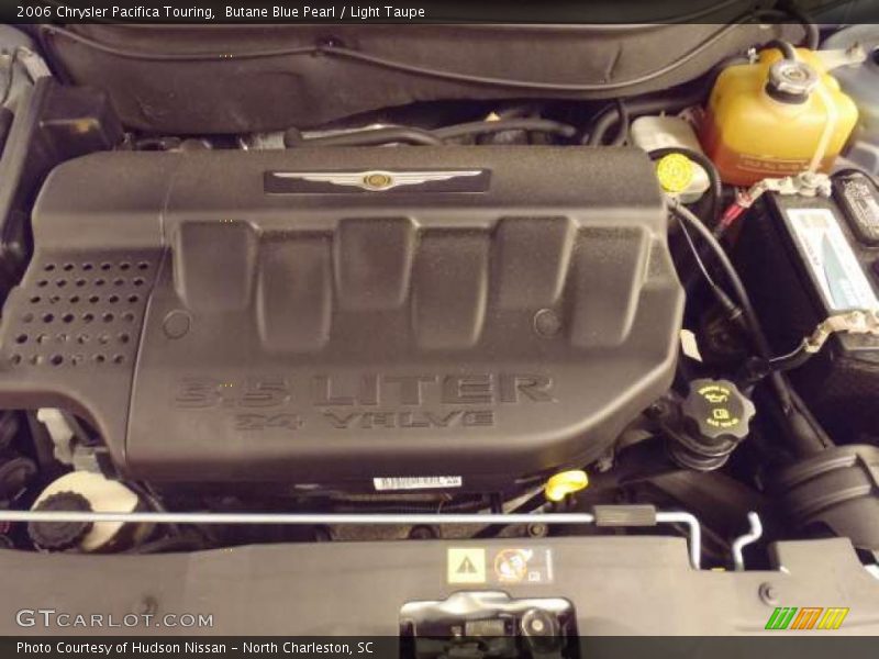 Butane Blue Pearl / Light Taupe 2006 Chrysler Pacifica Touring