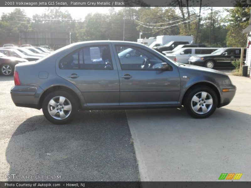 Platinum Grey Metallic / Black 2003 Volkswagen Jetta GLS Sedan