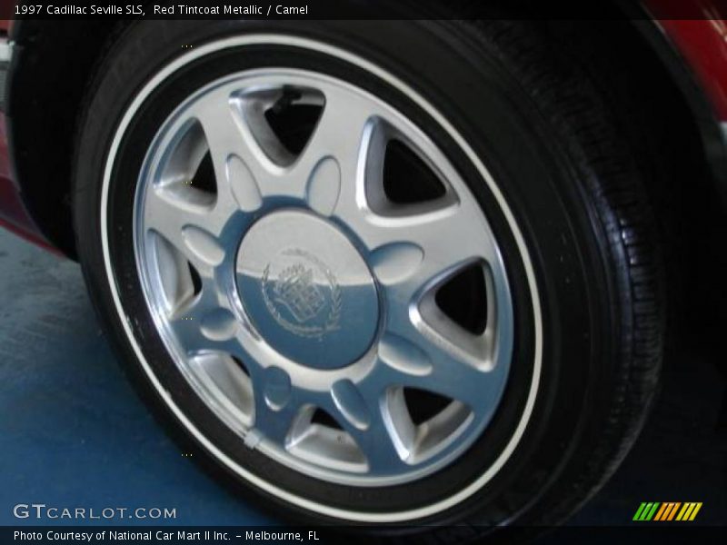 Red Tintcoat Metallic / Camel 1997 Cadillac Seville SLS