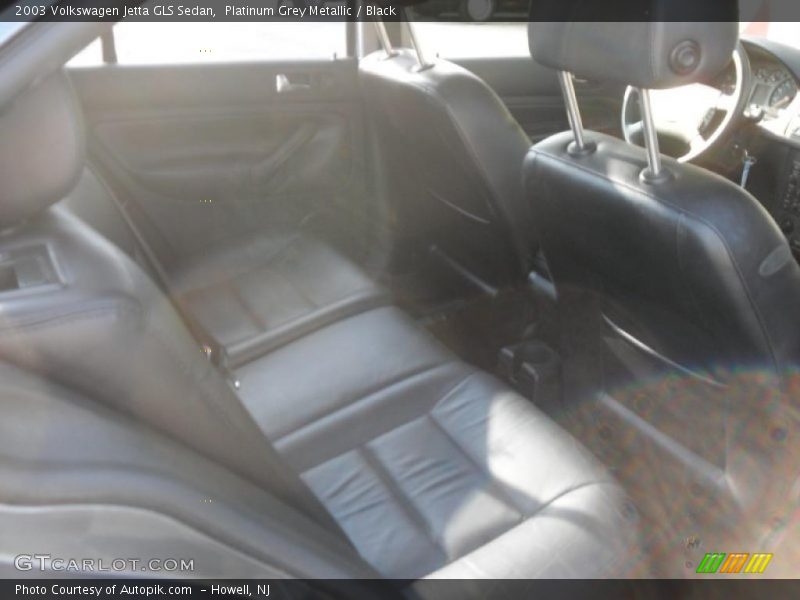 Platinum Grey Metallic / Black 2003 Volkswagen Jetta GLS Sedan