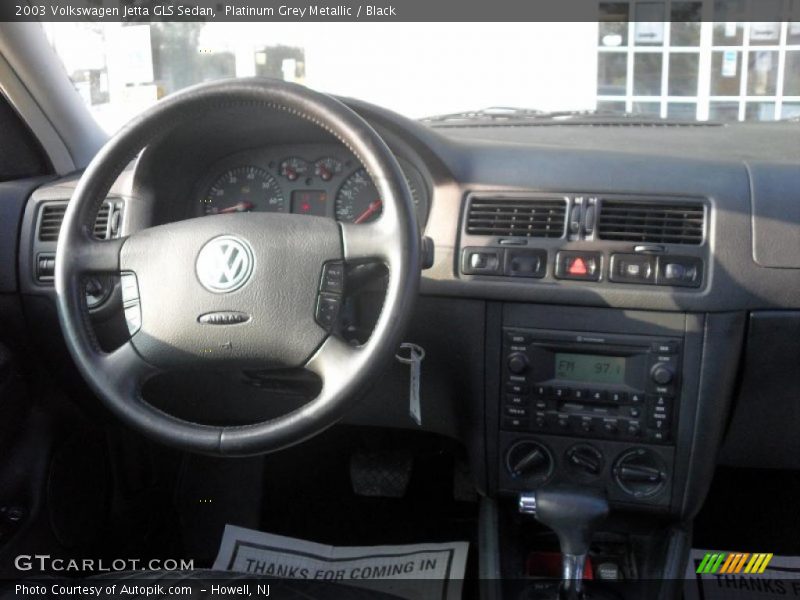 Platinum Grey Metallic / Black 2003 Volkswagen Jetta GLS Sedan