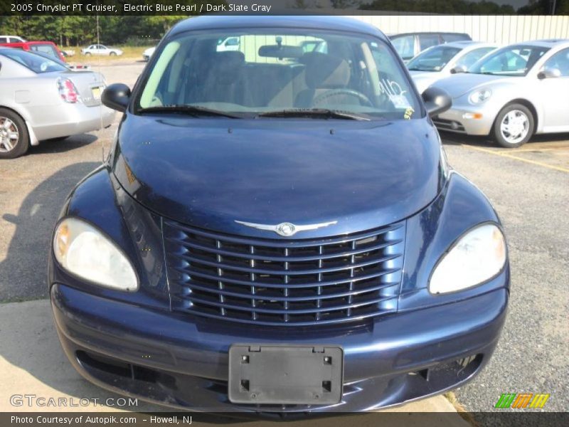 Electric Blue Pearl / Dark Slate Gray 2005 Chrysler PT Cruiser